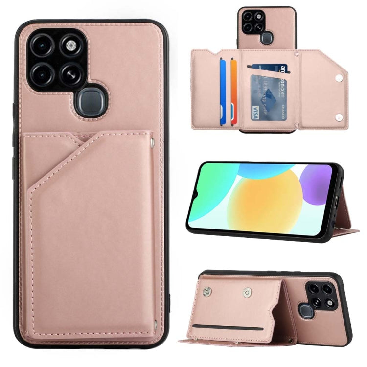 Skin Feel PU + TPU + PC Phone Case, For Infinix Hot 10i / Smart 5 Pro, For Infinix Hot 10S / 10T / 10S NFC, For Infinix Hot 11, For Infinix Hot 11S, For Infinix Note 10 Pro, For Infinix Note 11, For Infinix Smart 6, For Infinix Smart 5 / Hot 10 Lite   ...