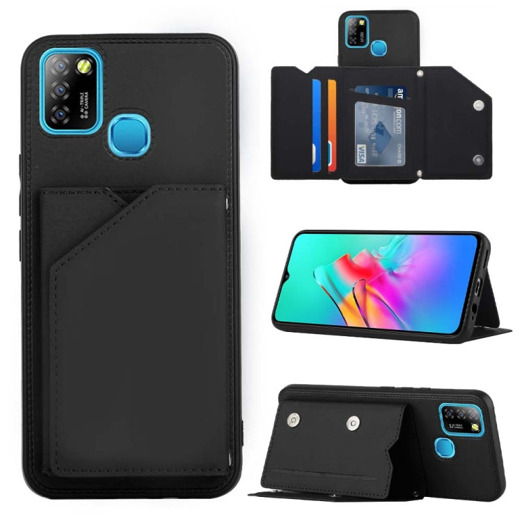Skin Feel PU + TPU + PC Phone Case, For Infinix Hot 10i / Smart 5 Pro, For Infinix Hot 10S / 10T / 10S NFC, For Infinix Hot 11, For Infinix Hot 11S, For Infinix Note 10 Pro, For Infinix Note 11, For Infinix Smart 6, For Infinix Smart 5 / Hot 10 Lite   ...