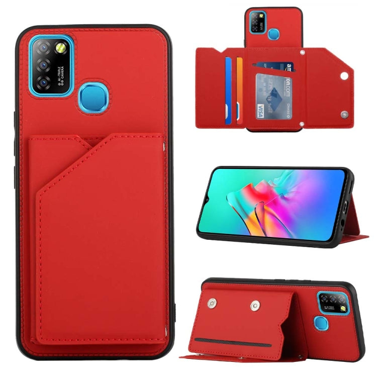 Skin Feel PU + TPU + PC Phone Case, For Infinix Hot 10i / Smart 5 Pro, For Infinix Hot 10S / 10T / 10S NFC, For Infinix Hot 11, For Infinix Hot 11S, For Infinix Note 10 Pro, For Infinix Note 11, For Infinix Smart 6, For Infinix Smart 5 / Hot 10 Lite   ...