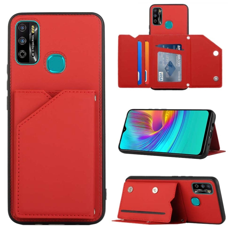 Skin Feel PU + TPU + PC Phone Case, For Infinix Hot 10i / Smart 5 Pro, For Infinix Hot 10S / 10T / 10S NFC, For Infinix Hot 11, For Infinix Hot 11S, For Infinix Note 10 Pro, For Infinix Note 11, For Infinix Smart 6, For Infinix Smart 5 / Hot 10 Lite   ...