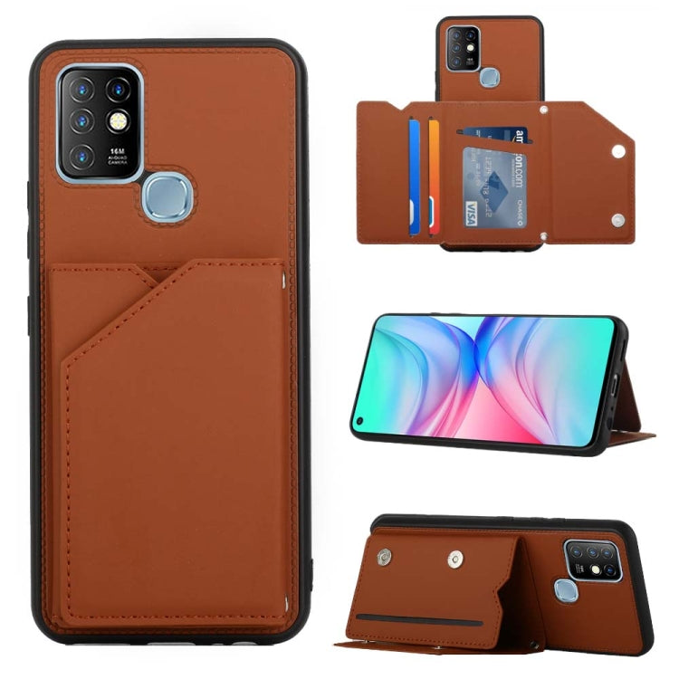 Skin Feel PU + TPU + PC Phone Case, For Infinix Hot 10i / Smart 5 Pro, For Infinix Hot 10S / 10T / 10S NFC, For Infinix Hot 11, For Infinix Hot 11S, For Infinix Note 10 Pro, For Infinix Note 11, For Infinix Smart 6, For Infinix Smart 5 / Hot 10 Lite   ...