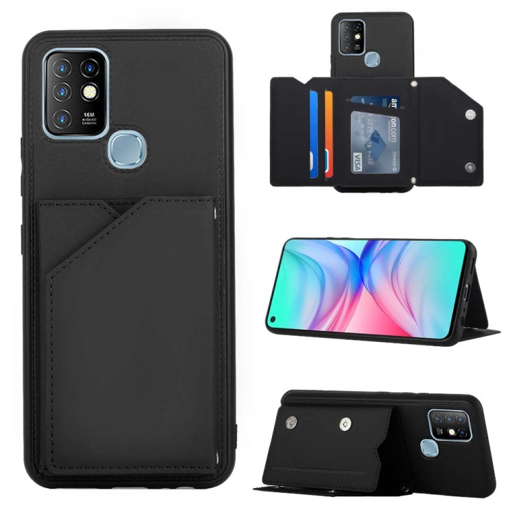 Skin Feel PU + TPU + PC Phone Case, For Infinix Hot 10i / Smart 5 Pro, For Infinix Hot 10S / 10T / 10S NFC, For Infinix Hot 11, For Infinix Hot 11S, For Infinix Note 10 Pro, For Infinix Note 11, For Infinix Smart 6, For Infinix Smart 5 / Hot 10 Lite   ...