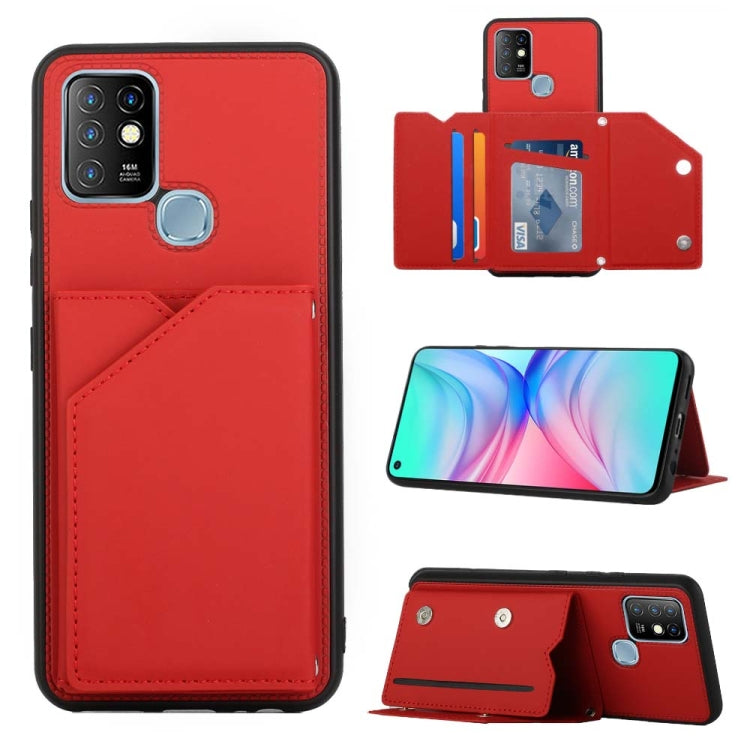 Skin Feel PU + TPU + PC Phone Case, For Infinix Hot 10i / Smart 5 Pro, For Infinix Hot 10S / 10T / 10S NFC, For Infinix Hot 11, For Infinix Hot 11S, For Infinix Note 10 Pro, For Infinix Note 11, For Infinix Smart 6, For Infinix Smart 5 / Hot 10 Lite   ...