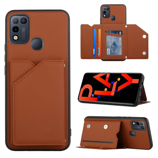 Skin Feel PU + TPU + PC Phone Case, For Infinix Hot 10 Play / 11 Play, For Infinix Note 10