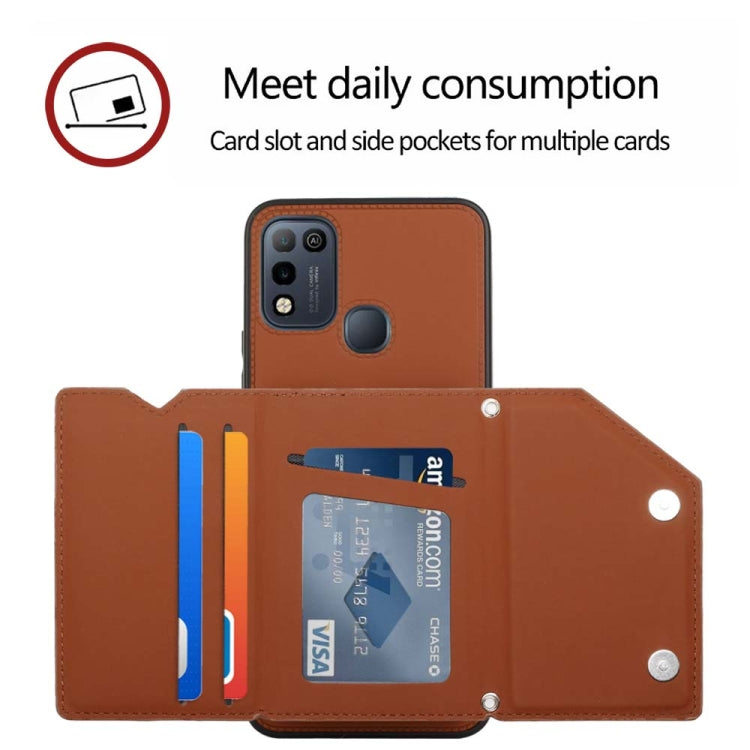 Skin Feel PU + TPU + PC Phone Case, For Infinix Hot 10 Play / 11 Play, For Infinix Note 10