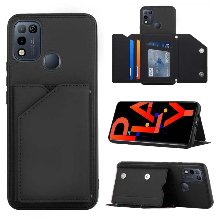 Skin Feel PU + TPU + PC Phone Case, For Infinix Hot 10 Play / 11 Play, For Infinix Note 10