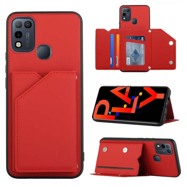 Skin Feel PU + TPU + PC Phone Case, For Infinix Hot 10 Play / 11 Play, For Infinix Note 10