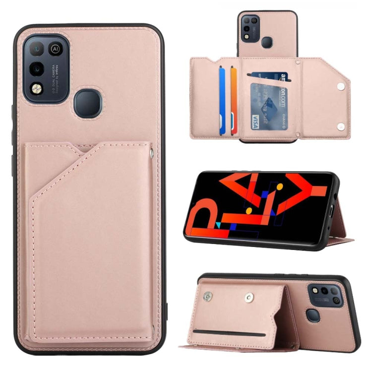 Skin Feel PU + TPU + PC Phone Case, For Infinix Hot 10 Play / 11 Play, For Infinix Note 10