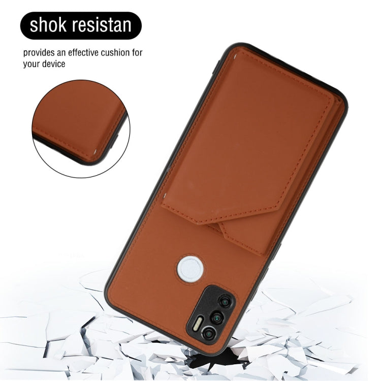 Skin Feel PU + TPU + PC Phone Case, For Tecno Spark 5 Air / 6 Air, For Tecno Spark 6 Go / Go 2020