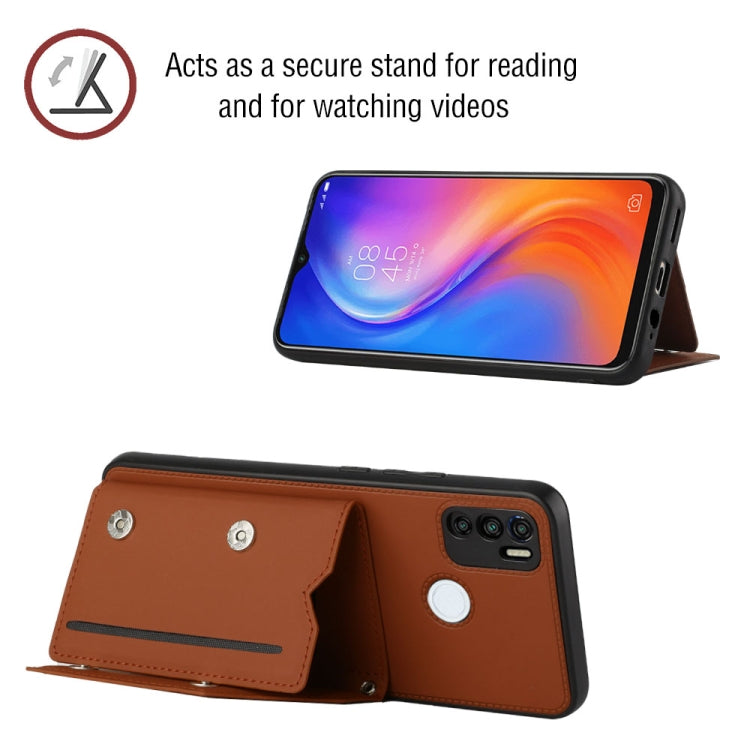 Skin Feel PU + TPU + PC Phone Case, For Tecno Spark 5 Air / 6 Air, For Tecno Spark 6 Go / Go 2020