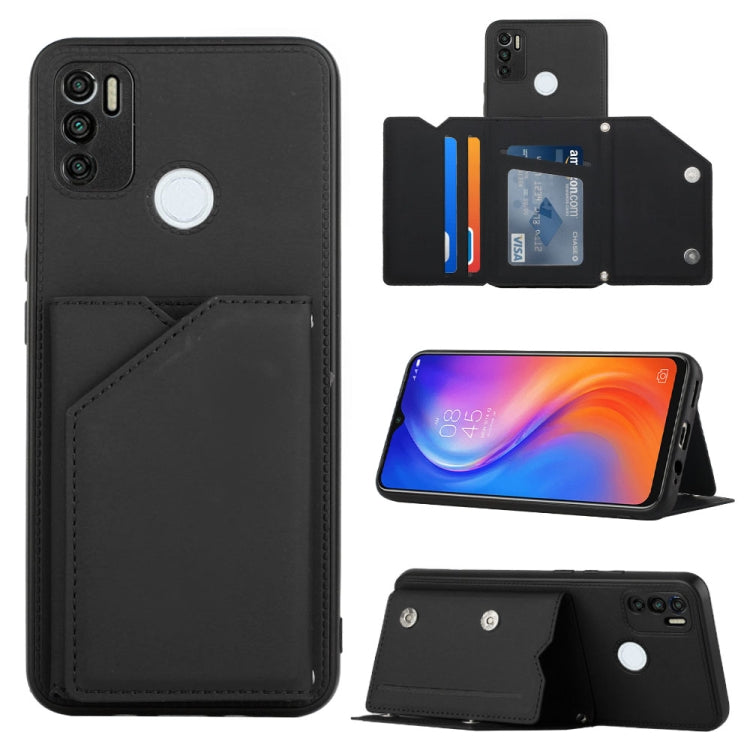 Skin Feel PU + TPU + PC Phone Case, For Tecno Spark 5 Air / 6 Air, For Tecno Spark 6 Go / Go 2020