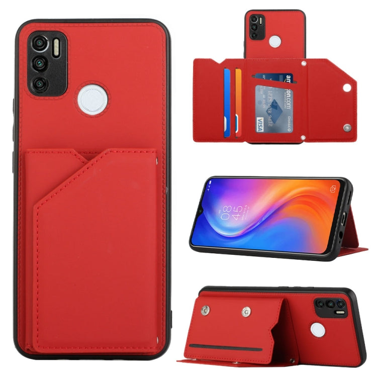 Skin Feel PU + TPU + PC Phone Case, For Tecno Spark 5 Air / 6 Air, For Tecno Spark 6 Go / Go 2020