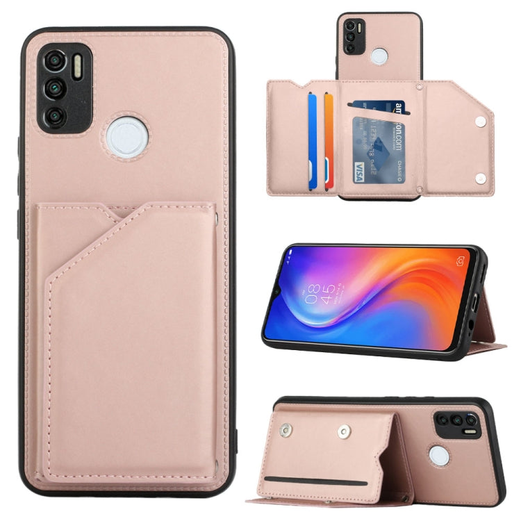 Skin Feel PU + TPU + PC Phone Case, For Tecno Spark 5 Air / 6 Air, For Tecno Spark 6 Go / Go 2020