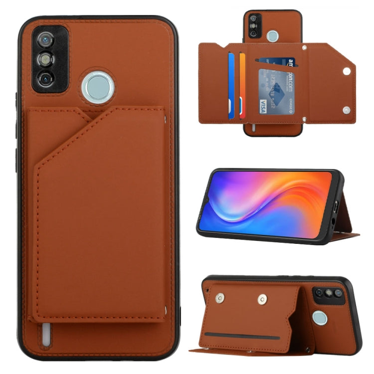 Skin Feel PU + TPU + PC Phone Case, For Tecno Spark 5 Air / 6 Air, For Tecno Spark 6 Go / Go 2020