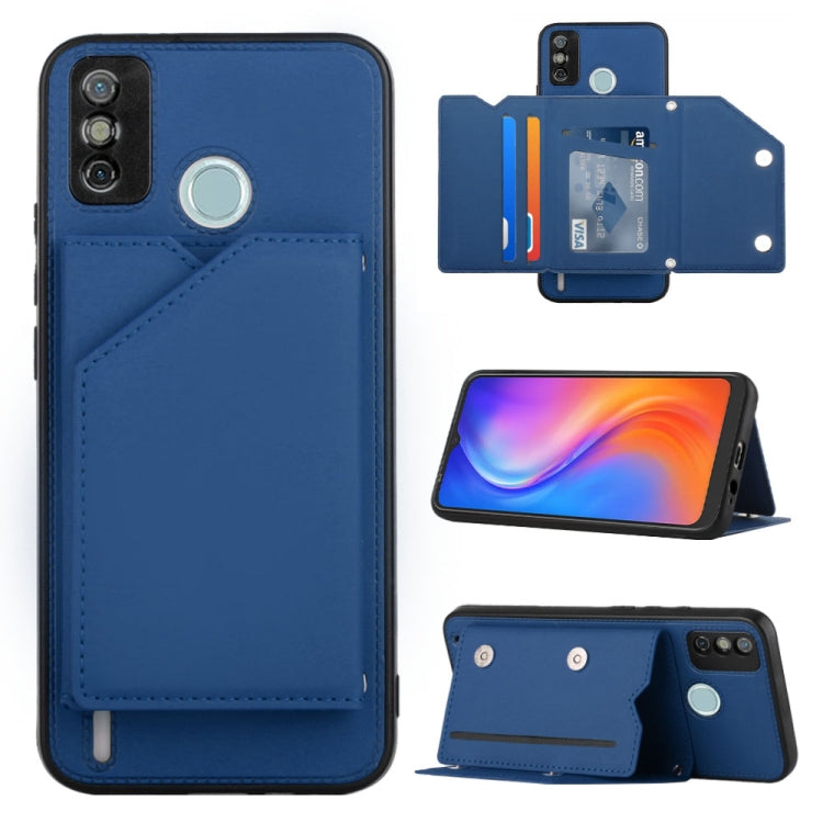 Skin Feel PU + TPU + PC Phone Case, For Tecno Spark 5 Air / 6 Air, For Tecno Spark 6 Go / Go 2020
