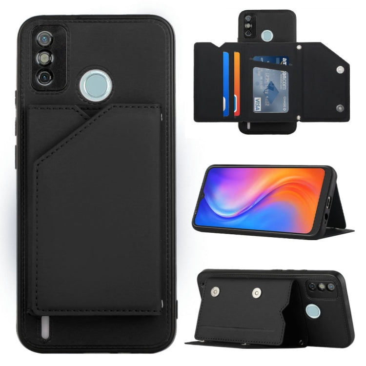 Skin Feel PU + TPU + PC Phone Case, For Tecno Spark 5 Air / 6 Air, For Tecno Spark 6 Go / Go 2020