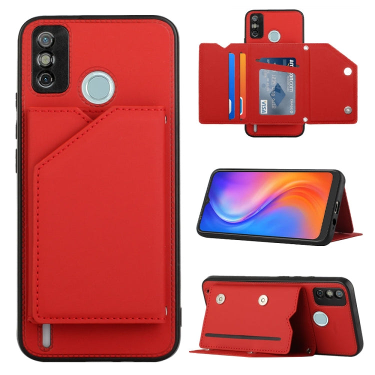 Skin Feel PU + TPU + PC Phone Case, For Tecno Spark 5 Air / 6 Air, For Tecno Spark 6 Go / Go 2020