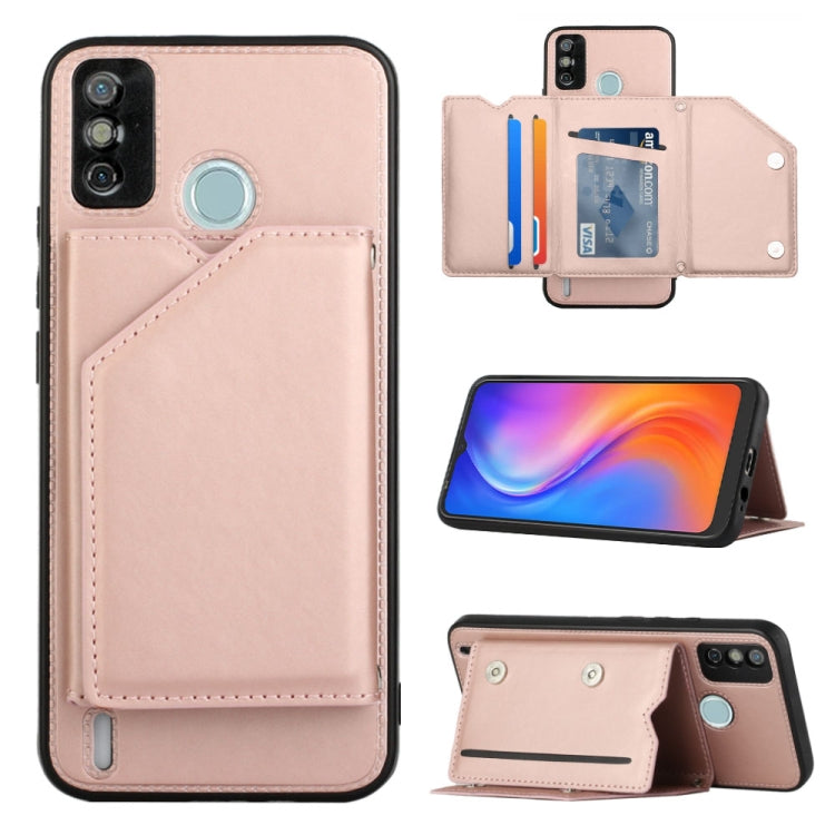 Skin Feel PU + TPU + PC Phone Case, For Tecno Spark 5 Air / 6 Air, For Tecno Spark 6 Go / Go 2020
