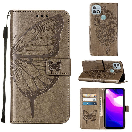 Embossed Butterfly Leather Phone Case, For Infinix Hot 10i / Smart 5 Pro, For Infinix Hot 11s, For Infinix Hot 11s NFC, For Infinix Note 11, For Infinix Note 11i, For Infinix Note 11S / Note 11 Pro