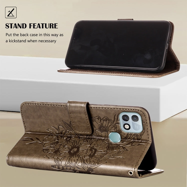 Embossed Butterfly Leather Phone Case, For Infinix Hot 10i / Smart 5 Pro, For Infinix Hot 11s, For Infinix Hot 11s NFC, For Infinix Note 11, For Infinix Note 11i, For Infinix Note 11S / Note 11 Pro