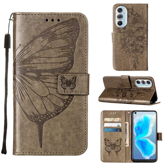 Embossed Butterfly Leather Phone Case, For Motorola Edge X30, For Motorola Moto G Power 2022, For Motorola Moto G Stylus 5G 2022, For Motorola Moto G Stylus 4G 2022, For Motorola Moto G22