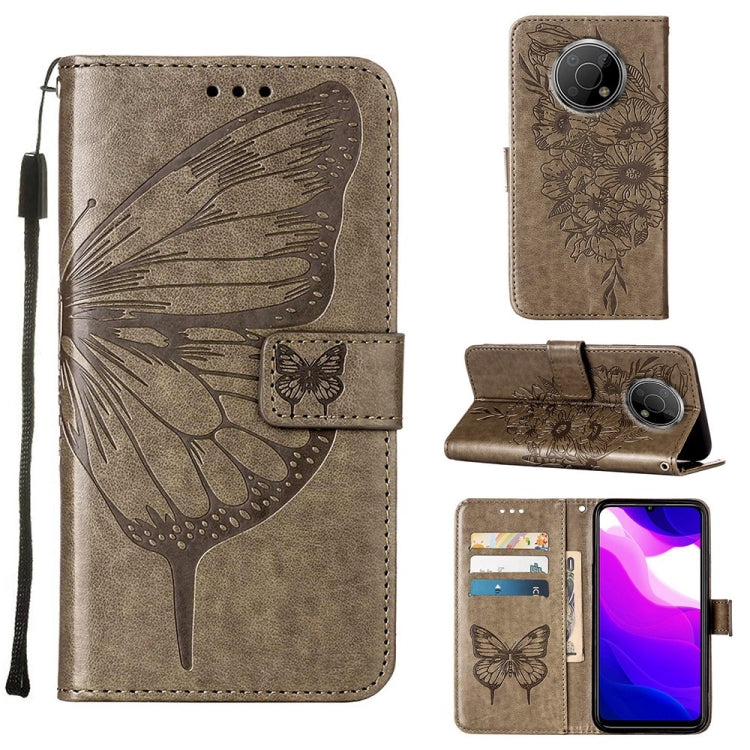 Embossed Butterfly Leather Phone Case, For Nokia C30, For Nokia G21 / G11, For Nokia G50, For Nokia G300, For Nokia XR20