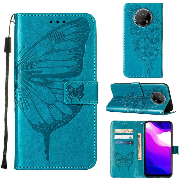 Embossed Butterfly Leather Phone Case, For Nokia C30, For Nokia G21 / G11, For Nokia G50, For Nokia G300, For Nokia XR20