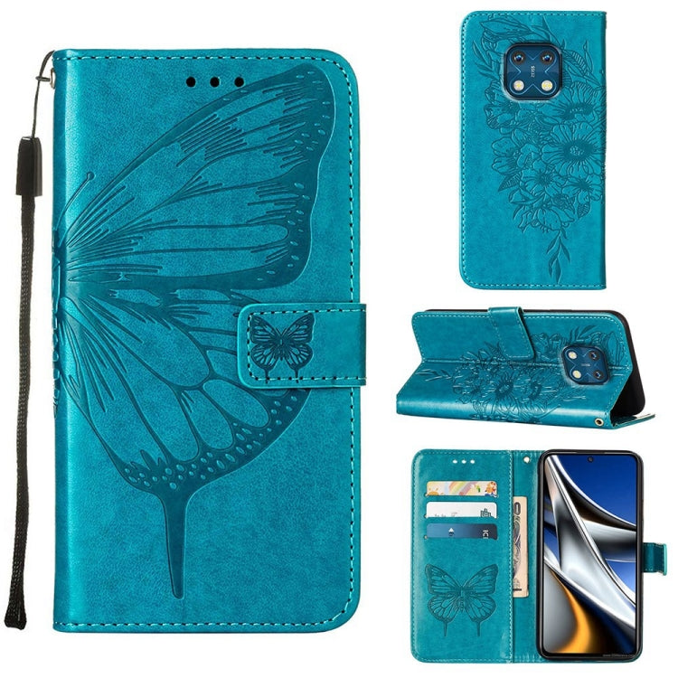 Embossed Butterfly Leather Phone Case, For Nokia C30, For Nokia G21 / G11, For Nokia G50, For Nokia G300, For Nokia XR20