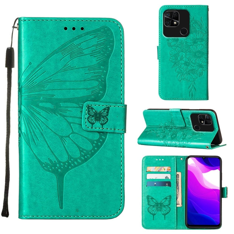 Embossed Butterfly Leather Phone Case, For Xiaomi Redmi 10C Global/10 India, For Xiaomi Redmi K50 / K50 Pro, For Xiaomi 12, For Xiaomi 12 Pro, For Xiaomi Poco M4 Pro 4G, For Xiaomi Poco X4 Pro 5G