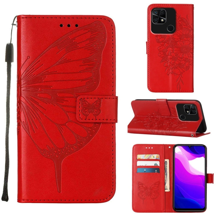 Embossed Butterfly Leather Phone Case, For Xiaomi Redmi 10C Global/10 India, For Xiaomi Redmi K50 / K50 Pro, For Xiaomi 12, For Xiaomi 12 Pro, For Xiaomi Poco M4 Pro 4G, For Xiaomi Poco X4 Pro 5G