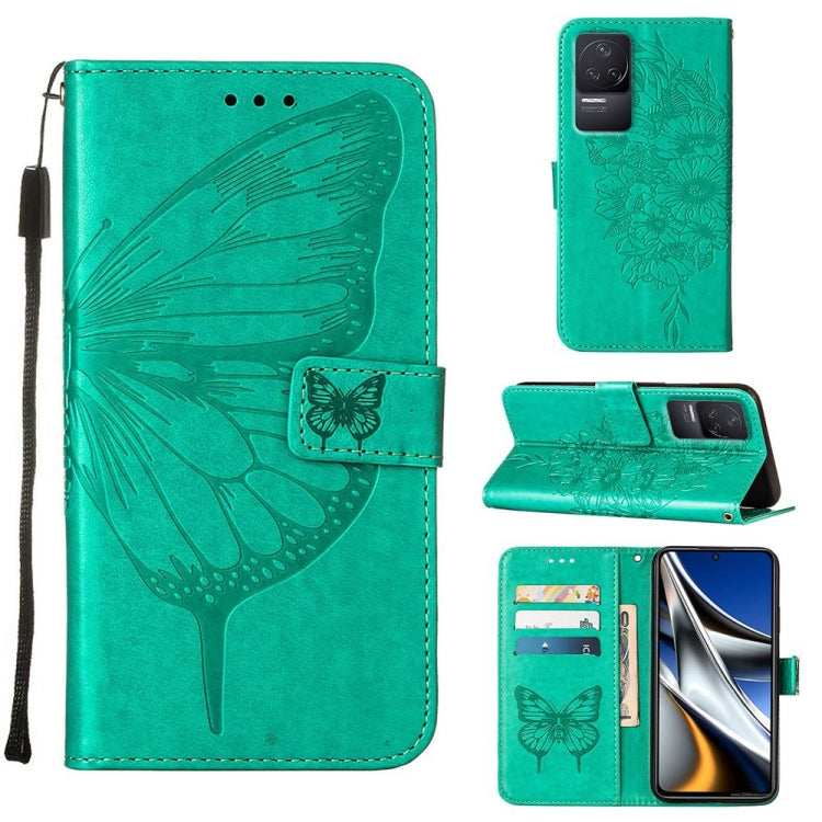 Embossed Butterfly Leather Phone Case, For Xiaomi Redmi 10C Global/10 India, For Xiaomi Redmi K50 / K50 Pro, For Xiaomi 12, For Xiaomi 12 Pro, For Xiaomi Poco M4 Pro 4G, For Xiaomi Poco X4 Pro 5G