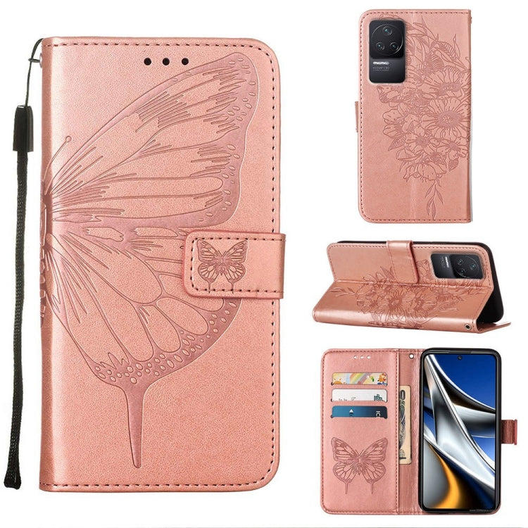 Embossed Butterfly Leather Phone Case, For Xiaomi Redmi 10C Global/10 India, For Xiaomi Redmi K50 / K50 Pro, For Xiaomi 12, For Xiaomi 12 Pro, For Xiaomi Poco M4 Pro 4G, For Xiaomi Poco X4 Pro 5G