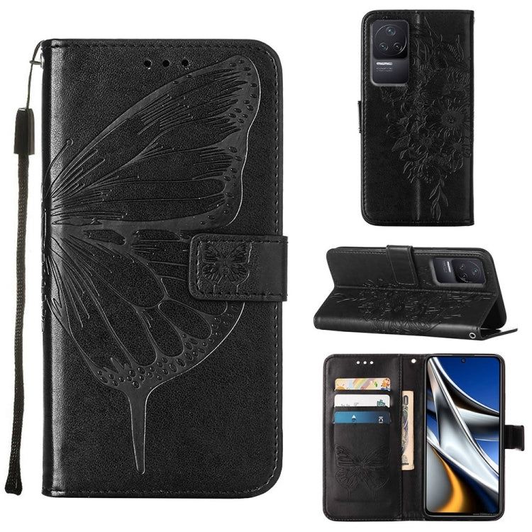 Embossed Butterfly Leather Phone Case, For Xiaomi Redmi 10C Global/10 India, For Xiaomi Redmi K50 / K50 Pro, For Xiaomi 12, For Xiaomi 12 Pro, For Xiaomi Poco M4 Pro 4G, For Xiaomi Poco X4 Pro 5G