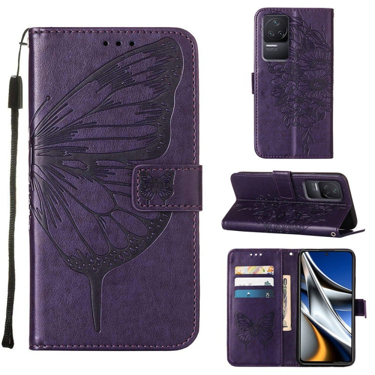 Embossed Butterfly Leather Phone Case, For Xiaomi Redmi 10C Global/10 India, For Xiaomi Redmi K50 / K50 Pro, For Xiaomi 12, For Xiaomi 12 Pro, For Xiaomi Poco M4 Pro 4G, For Xiaomi Poco X4 Pro 5G