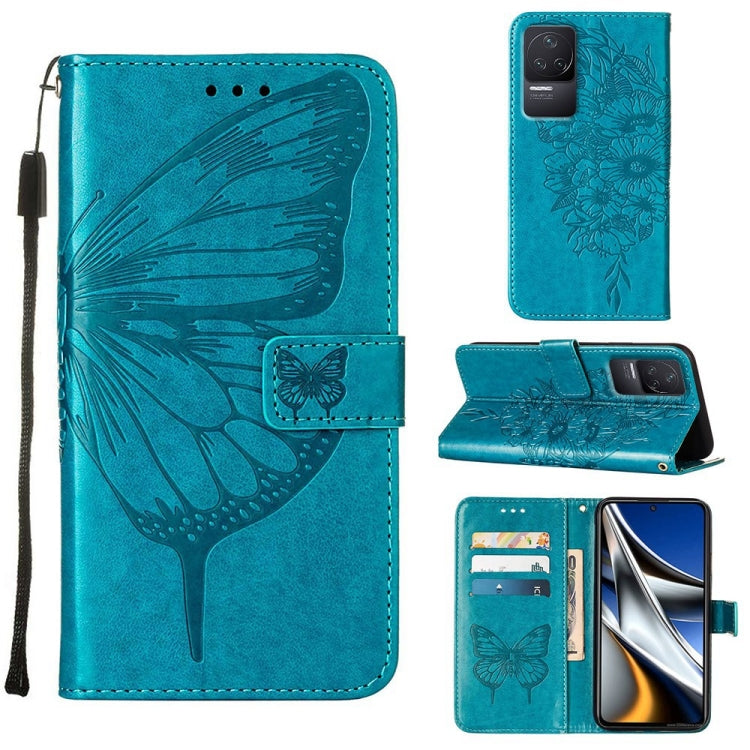Embossed Butterfly Leather Phone Case, For Xiaomi Redmi 10C Global/10 India, For Xiaomi Redmi K50 / K50 Pro, For Xiaomi 12, For Xiaomi 12 Pro, For Xiaomi Poco M4 Pro 4G, For Xiaomi Poco X4 Pro 5G