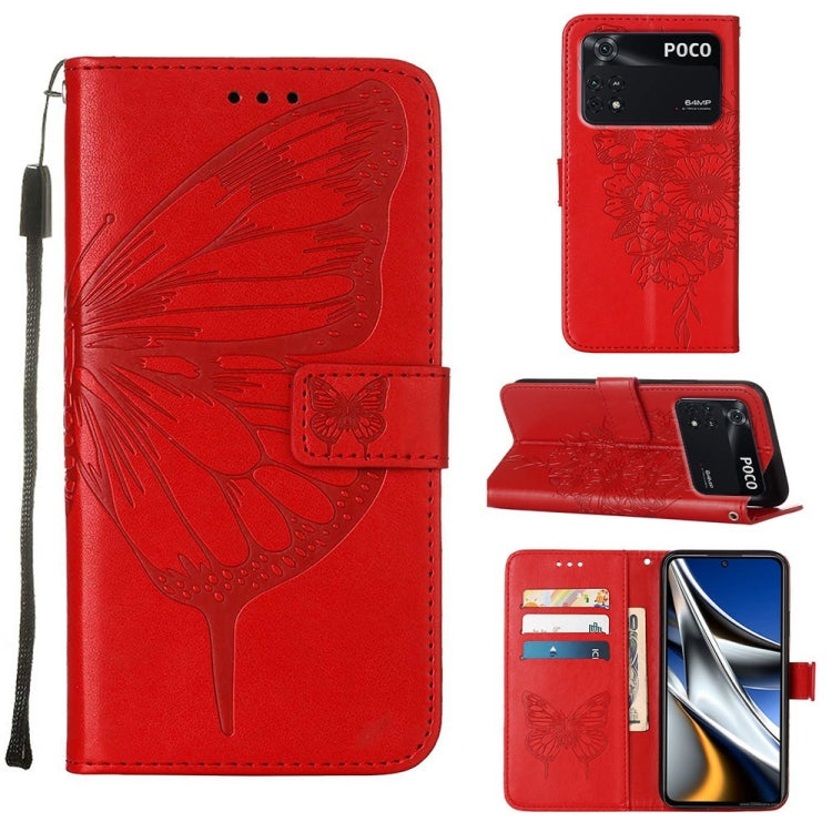 Embossed Butterfly Leather Phone Case, For Xiaomi Redmi 10C Global/10 India, For Xiaomi Redmi K50 / K50 Pro, For Xiaomi 12, For Xiaomi 12 Pro, For Xiaomi Poco M4 Pro 4G, For Xiaomi Poco X4 Pro 5G