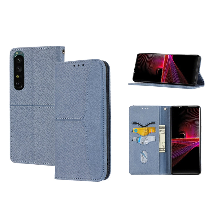 Woven Texture Stitching Magnetic PU Leather Phone Case, For Google Pixel 7, For Nokia G21 / G11, For Google Pixel 7 Pro, For Kyocera Android One S9 / Digno Sanga Edition, For Samsung Galaxy M23 / F23 5G Japanese Version, For OPPO Realme C31 4G Global  ...