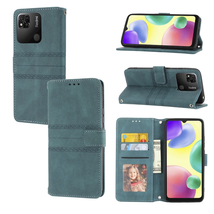 Embossed Striped Magnetic Buckle Horizontal Flip Phone Leather Case, For Samsung Galaxy M23 / F23 5G Japanese Version, For Sony Xperia 10 IV, For Sony Xperia 1 IV, For Xiaomi Redmi 10A, For Xiaomi Redmi 10C 4G Global, For Motorola Moto G Stylus 5G 2022...