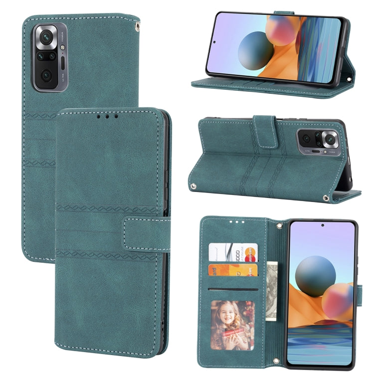 Embossed Striped Magnetic Buckle Horizontal Flip Phone Leather Case, For Samsung Galaxy M23 / F23 5G Japanese Version, For Sony Xperia 10 IV, For Sony Xperia 1 IV, For Xiaomi Redmi 10A, For Xiaomi Redmi 10C 4G Global, For Motorola Moto G Stylus 5G 2022...