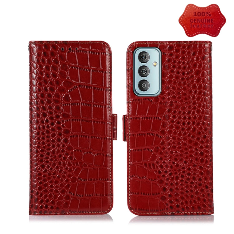 Crocodile Top Layer Cowhide Leather Phone Case, For Nokia X100, For OPPO Reno7 4G Global/F21 Pro 4G, For Xiaomi Redmi 10A / 9C, For Samsung Galaxy F23 5G / M23, For Samsung Galaxy M53 5G, For Xiaomi 12 Pro, For Samsung Galaxy S21 FE 5G                 ...