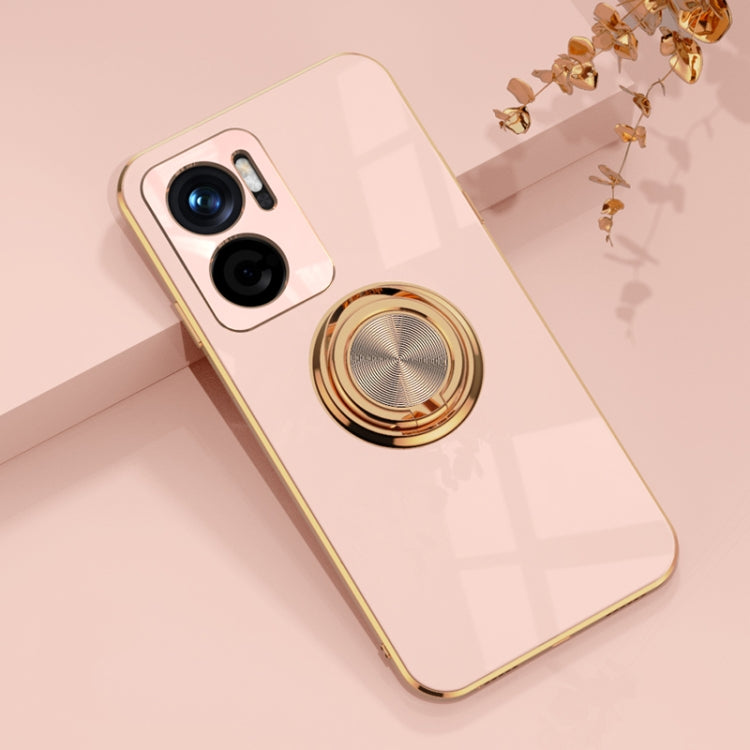 6D Electroplating Full Coverage Silicone Protective Case with Magnetic Ring Holder, For Google Pixel 7, For Google Pixel 7 Pro, For Sony Xperia 1 IV, For Sony Xperia 10 IV, For Sony Xperia ACE III, For Xiaomi Redmi Note 11E