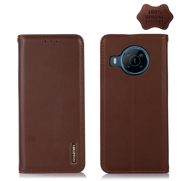 KHAZNEH Nappa Top Layer Cowhide Leather Phone Case, For Nokia X100, For OPPO Reno7 4G Global/F21 Pro 4G, For Xiaomi Redmi 10A / 9C, For Samsung Galaxy F23 5G / M23, For Samsung Galaxy M53 5G, For Samsung Galaxy S21 FE 5G, For Xiaomi 12 Pro             ...
