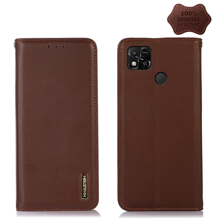 KHAZNEH Nappa Top Layer Cowhide Leather Phone Case, For Nokia X100, For OPPO Reno7 4G Global/F21 Pro 4G, For Xiaomi Redmi 10A / 9C, For Samsung Galaxy F23 5G / M23, For Samsung Galaxy M53 5G, For Samsung Galaxy S21 FE 5G, For Xiaomi 12 Pro             ...