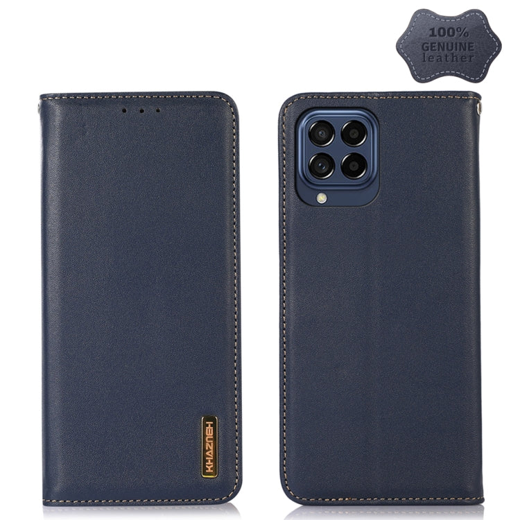 KHAZNEH Nappa Top Layer Cowhide Leather Phone Case, For Nokia X100, For OPPO Reno7 4G Global/F21 Pro 4G, For Xiaomi Redmi 10A / 9C, For Samsung Galaxy F23 5G / M23, For Samsung Galaxy M53 5G, For Samsung Galaxy S21 FE 5G, For Xiaomi 12 Pro             ...