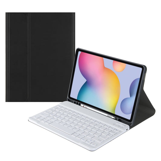 A7 Square Cap Bluetooth Keyboard Leather Case with Pen Slot for Samsung Galaxy Tab S6 Lite / S7 / A7 10.4 2020, For Samsung Galaxy Tab S6 Lite