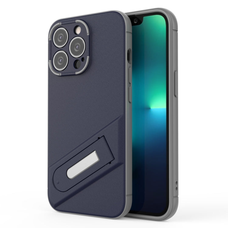 Invisible Holder TPU + PC Phone Case, For iPhone 13, For iPhone 13 Pro, For iPhone 13 Pro Max, For iPhone 12, For iPhone 12 Pro, For iPhone 12 Pro Max