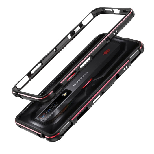 Aurora Series Metal Frame Phone Case, For ZTE nubia Red Magic 7, For ZTE nubia Red Magic 7 Pro