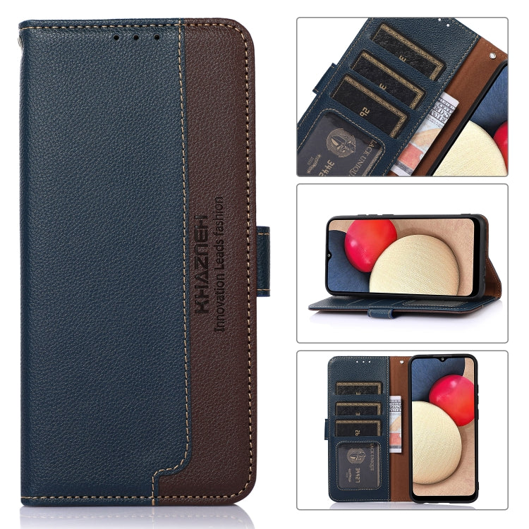KHAZNEH Litchi Texture Leather RFID Phone Case, For OnePlus Nord CE 2 5G, For OnePlus 10 Pro 5G, For OnePlus Nord 2 5G, For OnePlus Nord CE 5G