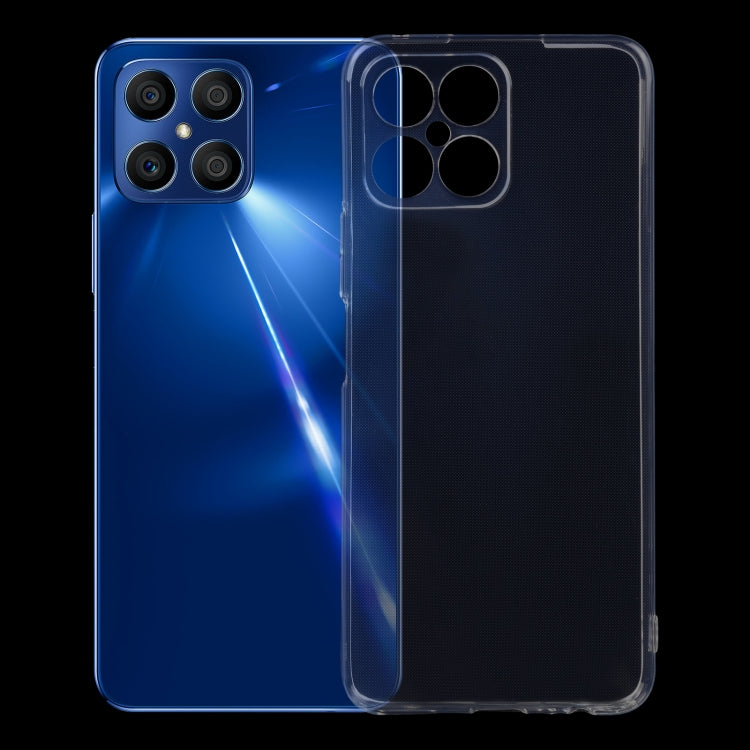 0.75mm Ultra-thin Transparent TPU Phone Case, For Honor Magic4, For Honor Play6T, For Honor X8