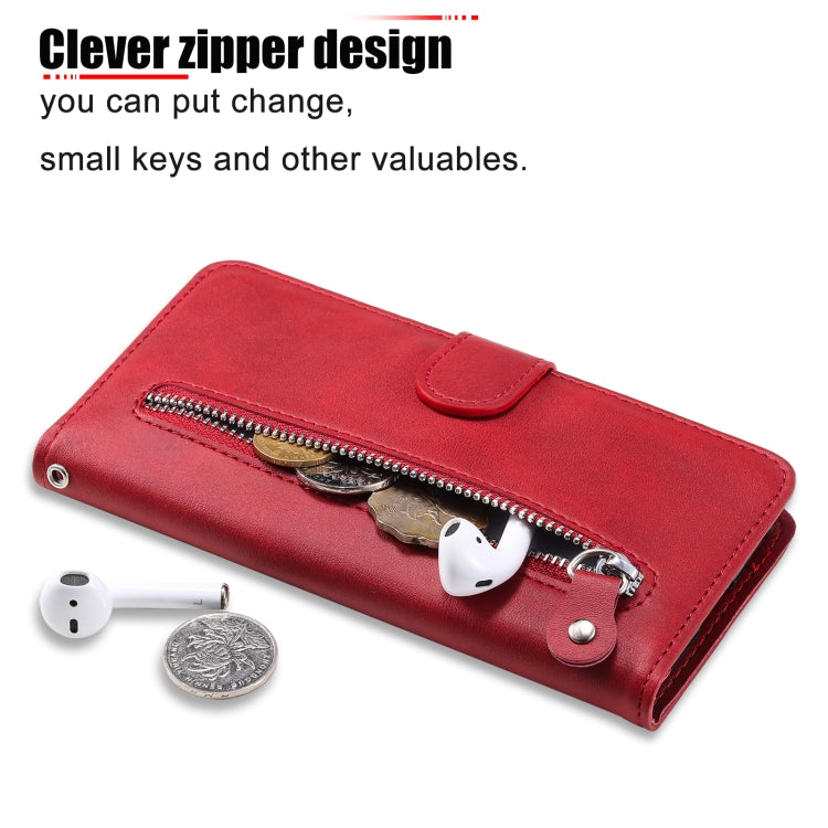 Fashion Calf Texture Zipper Horizontal Flip Leather Case, For OPPO Realme C31, For OPPO Reno7 Pro 5G China & Global
